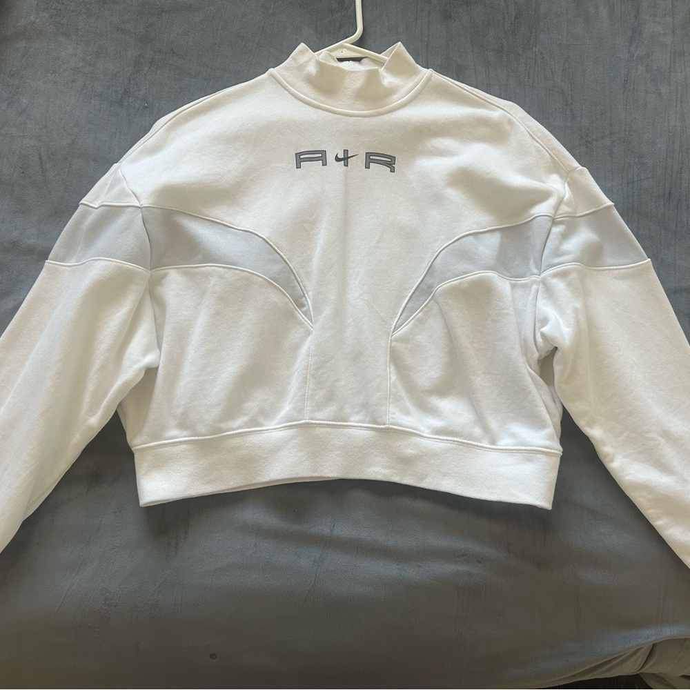 Women's White Nike Pullover